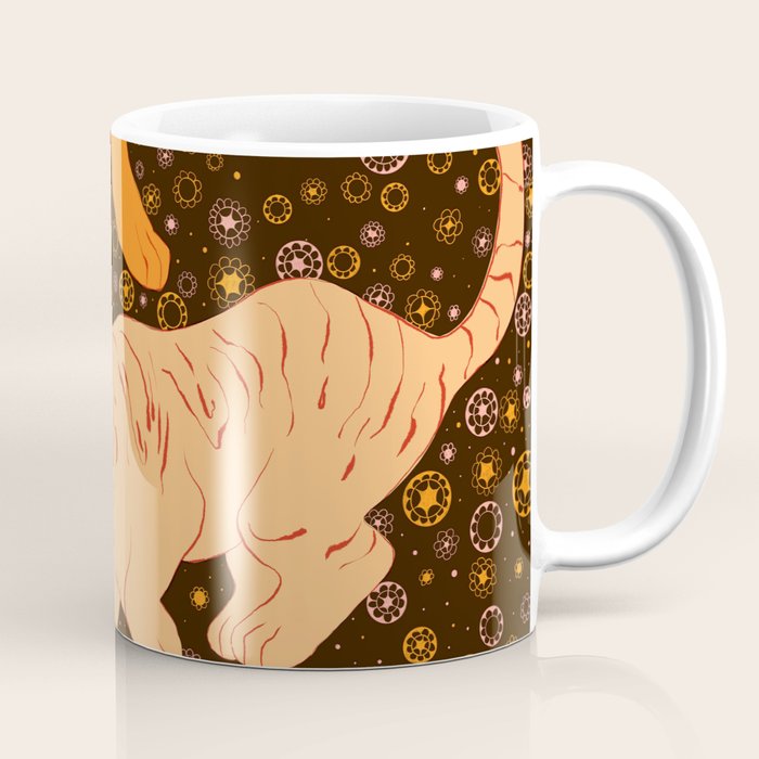 Tigers in a meadow  Coffee Mug Gallery Image 1
