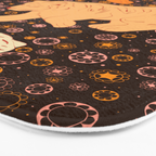 Tigers in a meadow  Bath Mat Gallery Image 3