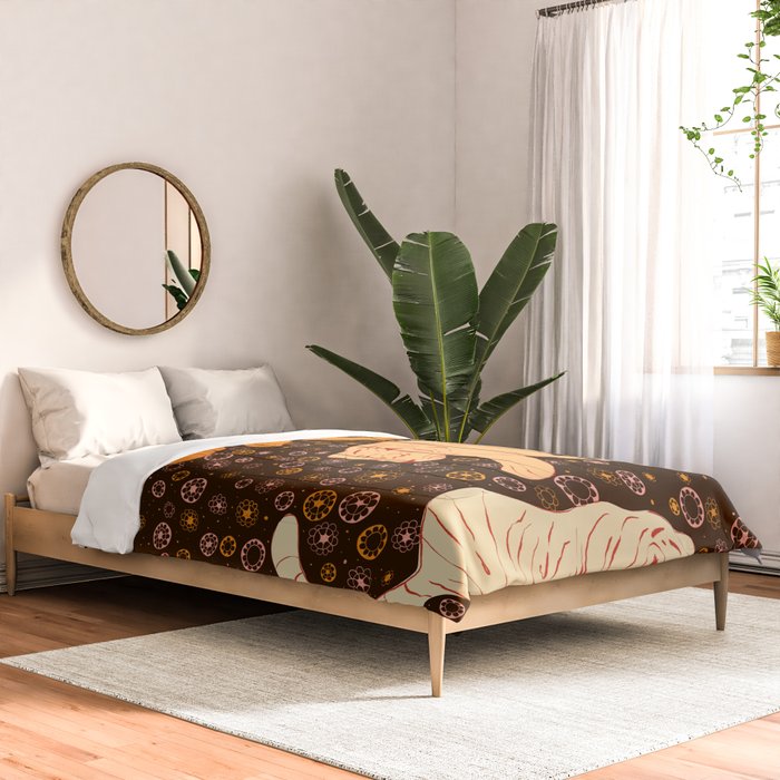 Tigers in a meadow  Comforter Gallery Image 2