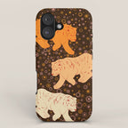 Tigers in a meadow  iPhone Case Gallery Image 1