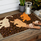 Tigers in a meadow  Outdoor Rug Gallery Image 2