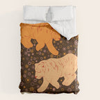 Tigers in a meadow  Duvet Cover Gallery Image 6