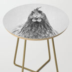 Chicken - Black & White Side Table Gallery Image 2