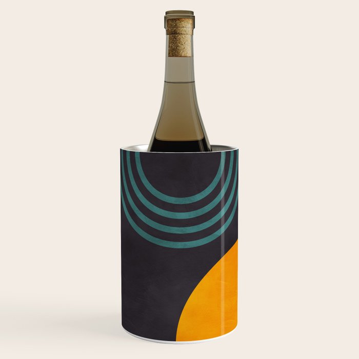 mid century bauhaus geometry square 2 Wine Chiller Gallery Image 2