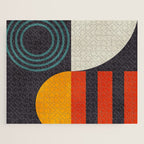 mid century bauhaus geometry square 2 Jigsaw Puzzle Gallery Image 1
