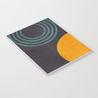 mid century bauhaus geometry square 2 Notebook Gallery Image 3