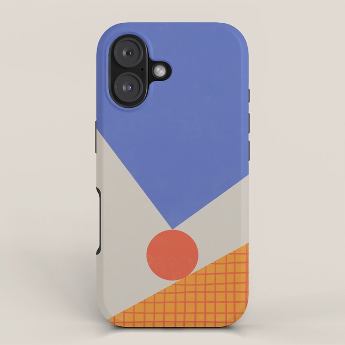 Red Circle #3 iPhone Case Gallery Image 1