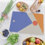Red Circle #3 Cutting Board Gallery Image 2