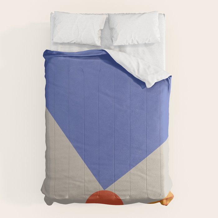 Red Circle #3 Comforter Gallery Image 6