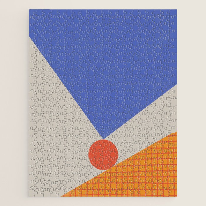 Red Circle #3 Jigsaw Puzzle Gallery Image 1