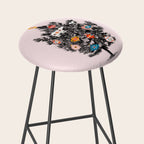 Retro Christmas tree no3 Stool Gallery Image 2