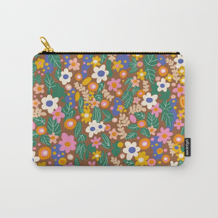 Evelyn brown Carry All Pouch Gallery Image 1