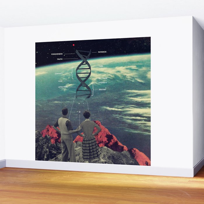 Distance And Eternity Wall Mural Gallery Image 2