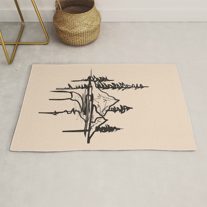 Abstract Landscape II Rug Gallery Image 1