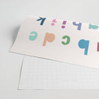ABC alphabet art Wrapping Paper Gallery Image 2