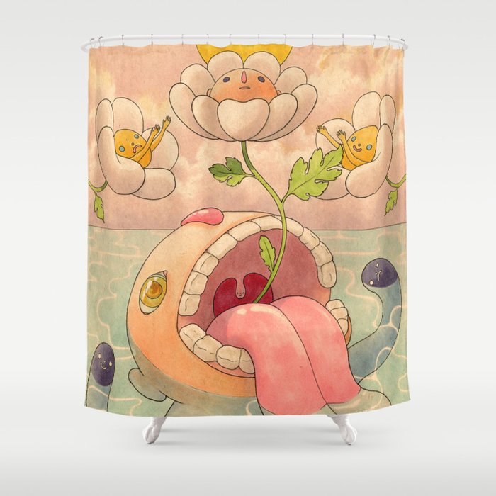 Rebirth Shower Curtain Gallery Image 1