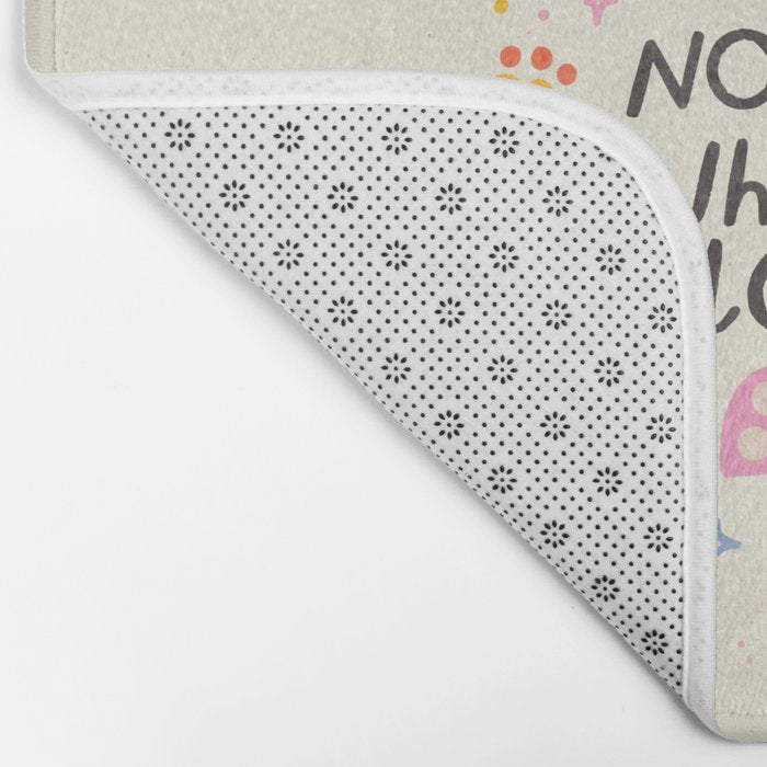 No Idea What I'm Doing Quote Bath Mat Gallery Image 2