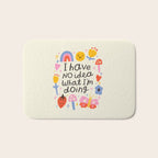 No Idea What I'm Doing Quote Bath Mat Gallery Image 1