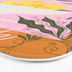 Mediterranean Lemon Florals - La Dolce Vita Bath Mat Gallery Image 3