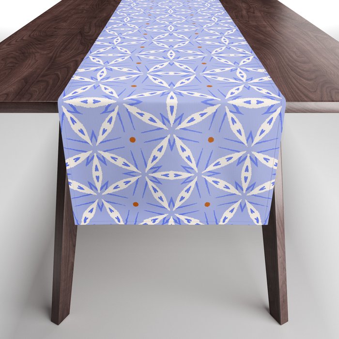 Rustic Mediterranean Mosaic Tiles Table Runner Gallery Image 1