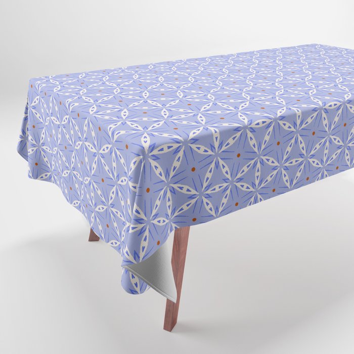 Rustic Mediterranean Mosaic Tiles Tablecloth Gallery Image 1