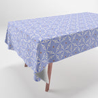 Rustic Mediterranean Mosaic Tiles Tablecloth Gallery Image 1
