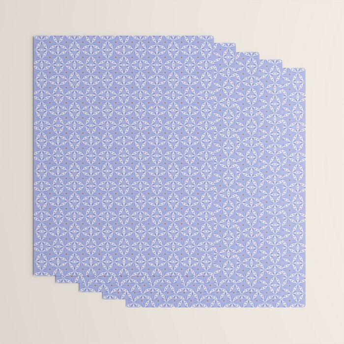Rustic Mediterranean Mosaic Tiles Wrapping Paper Gallery Image 3