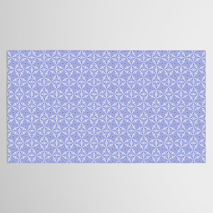 Rustic Mediterranean Mosaic Tiles Tablecloth Gallery Image 2