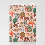 Deer pattern Stationery Card Gallery Image 2