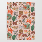 Deer pattern Poster Gallery Image 4