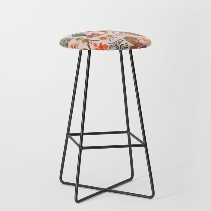 Deer pattern Stool Gallery Image 1