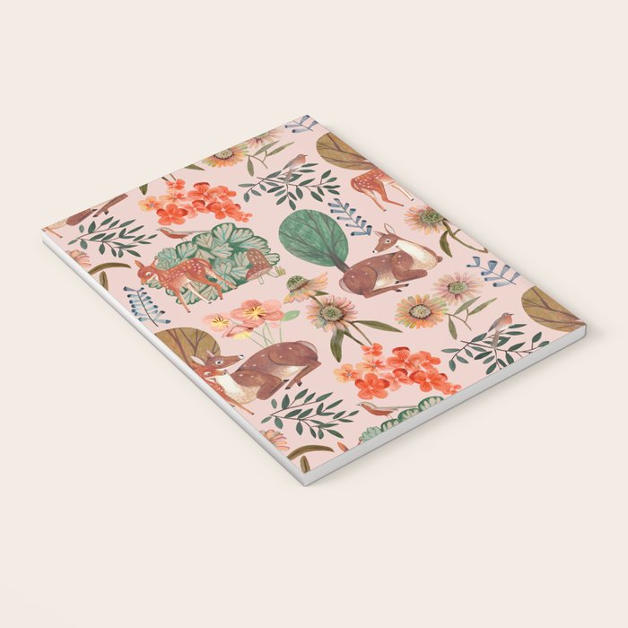 Deer pattern Notebook Gallery Image 3