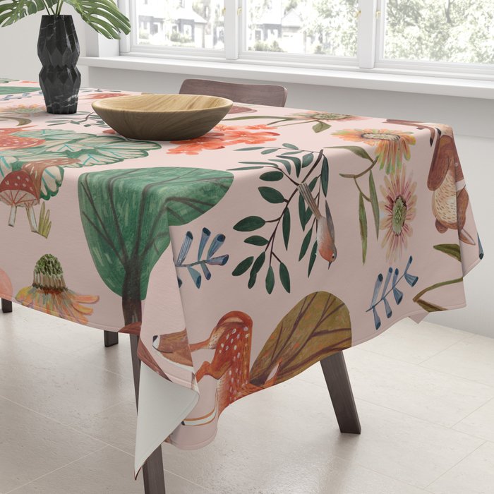Deer pattern Tablecloth Gallery Image 3