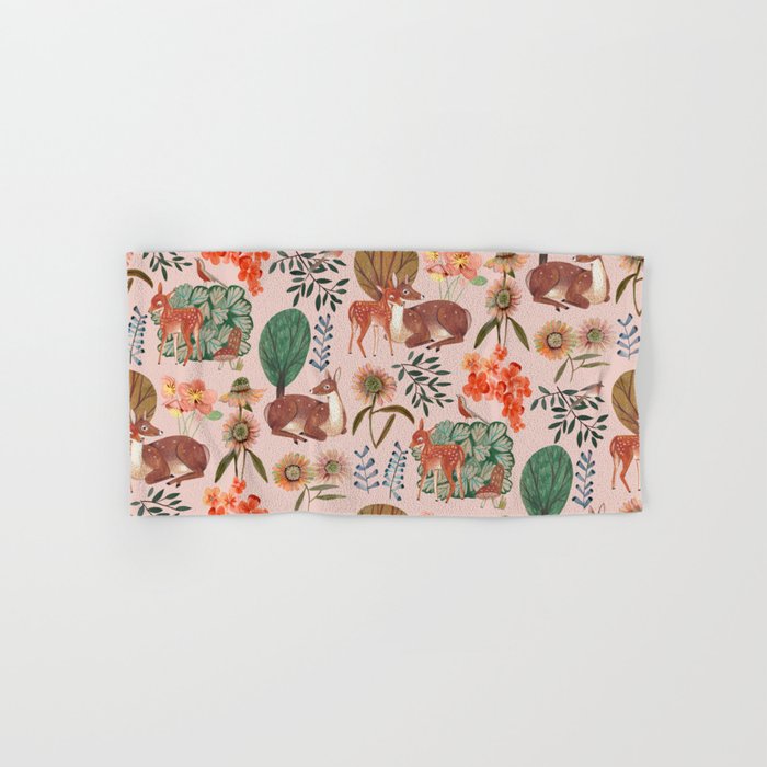 Deer pattern Bath Towel Gallery Image 1