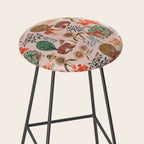 Deer pattern Stool Gallery Image 2