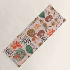 Deer pattern Yoga Mat Gallery Image 1