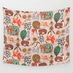 Deer pattern Wall Tapestry Gallery Image 4