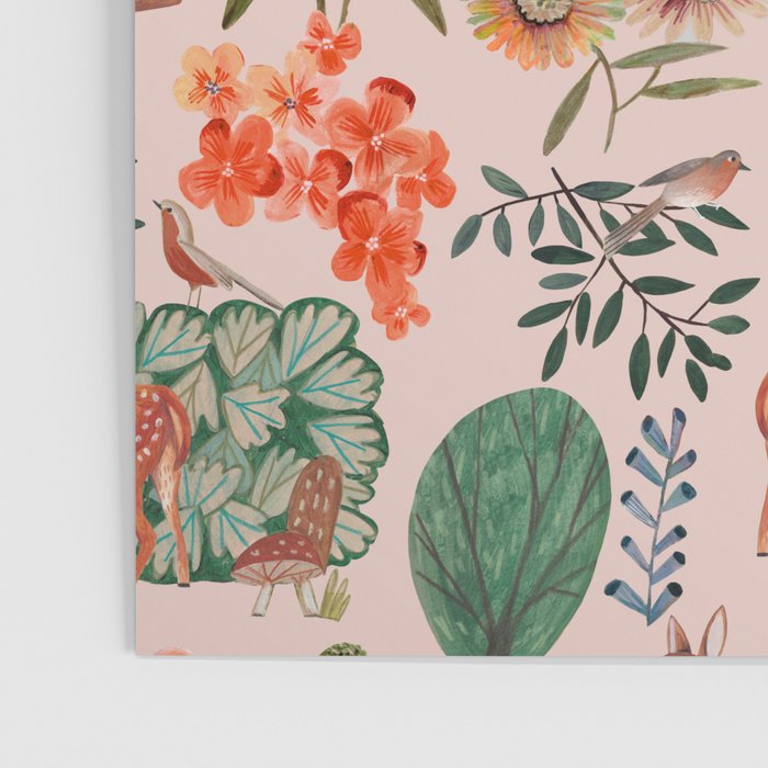 Deer pattern Poster Gallery Image 3