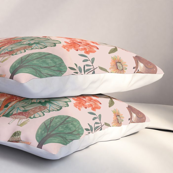 Deer pattern Pillow Sham Gallery Image 3