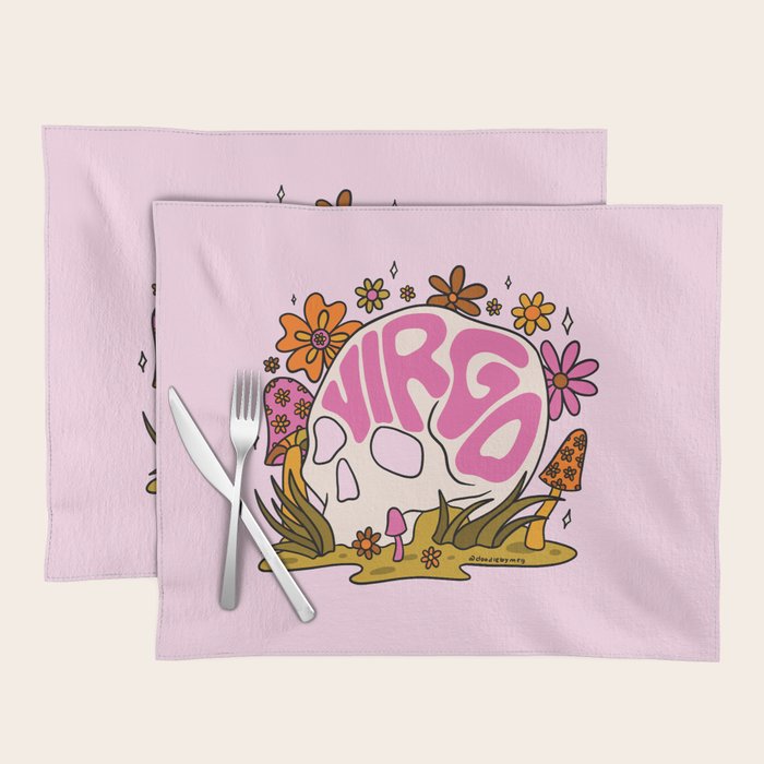 Virgo Skull Placemat Gallery Image 1