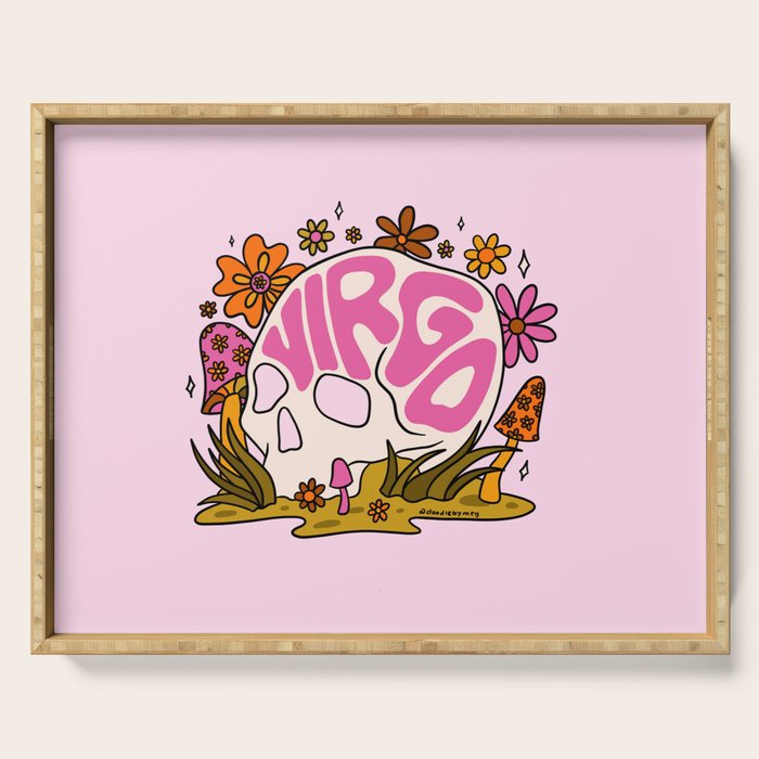 Virgo Skull Serving Tray Gallery Image 1