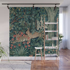 John Henry Dearle "Greenery" 4. Wall Mural Gallery Image 1