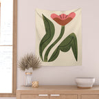 Big Flower No. 2 Wall Tapestry Gallery Image 2