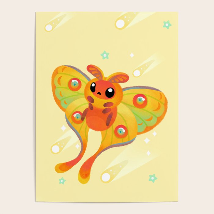 Comet Moth Poster Gallery Image 4