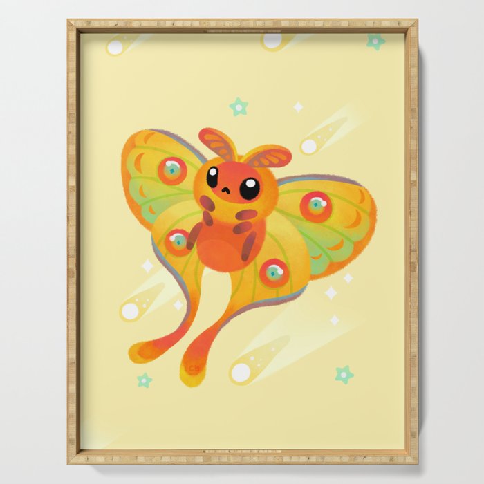 Comet Moth Serving Tray Gallery Image 1