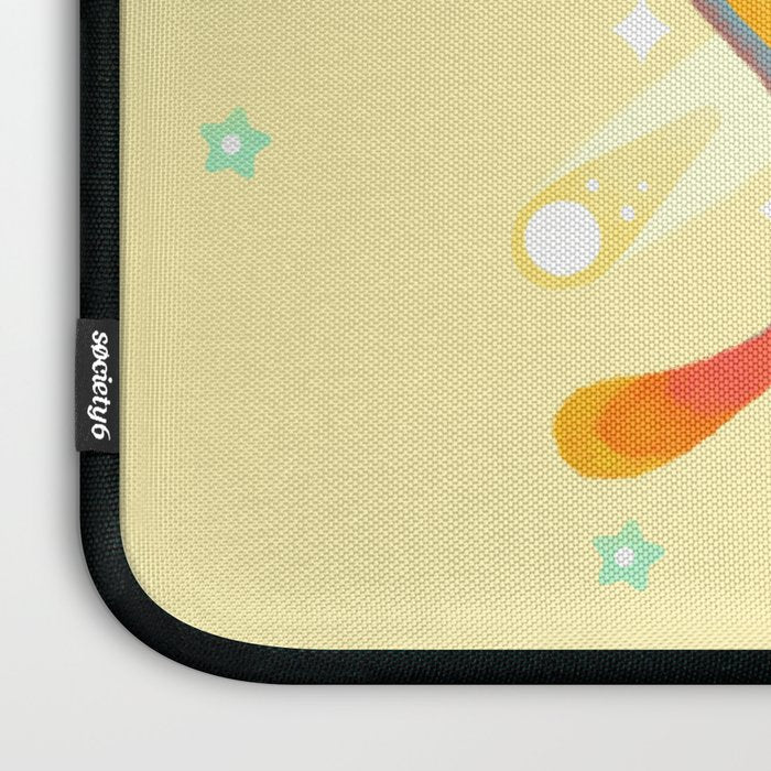 Comet Moth Laptop Sleeve Gallery Image 3