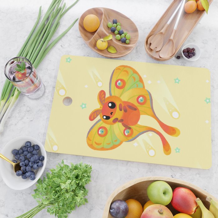 Comet Moth Cutting Board Gallery Image 2