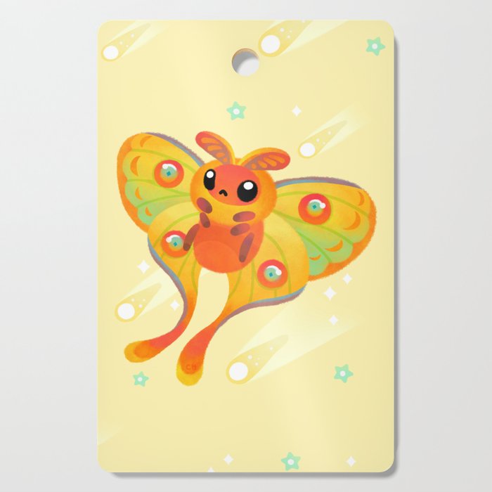 Comet Moth Cutting Board Gallery Image 1