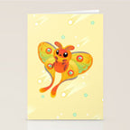 Comet Moth Stationery Card Gallery Image 2