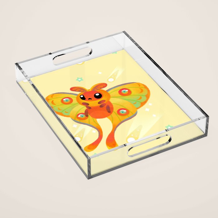 Comet Moth Acrylic Tray Gallery Image 1